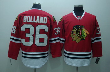 Chicago Blackhawks 36 Dave bolland red jerseys