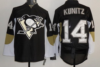 Pittsburgh Penguins 14 Chris Kunitz Black Jerseys