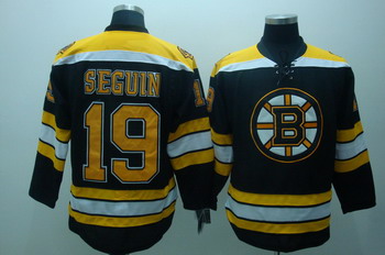 Boston Bruins 19 Seguin Black Jerseys