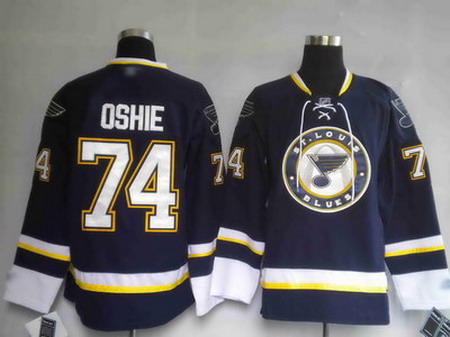 St. Louis Blues 74 OSHIE Third Jersey