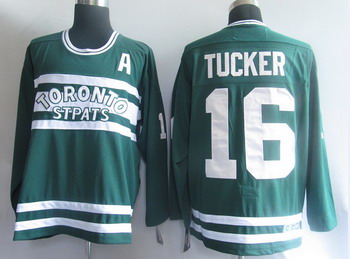 Toronto Maple Leafs 16 Tucker Green Jerseys CCM