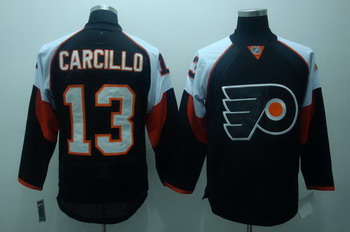 Philadelphia Flyers 13 CARCILLLO black jerseys