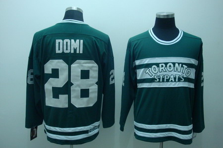 Toronto Maple Leafs 28 domi green jerseys CCM