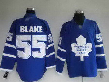 Pittaburgh Toronto Maple Leafs 55 Jason Blake blue