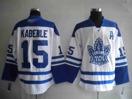 Pittaburgh Toronto Maple Leafs 15 KABERLE WHITE