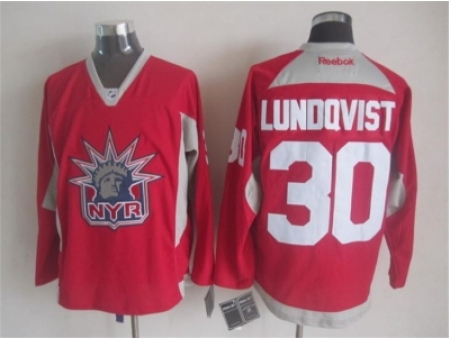 NHL New York Rangers 30 Henrik Lundqvist red Jerseys