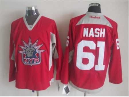 NHL New York Rangers 61 Rick Nash red Jerseys