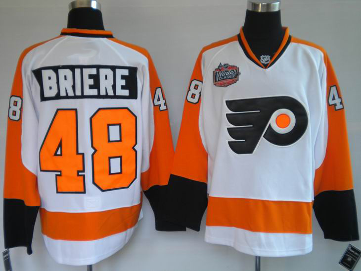 NEW Philadelphia Flyers #48 Daniel Briere 2010 Winter Classic Premier Jersey