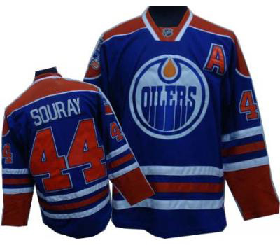 Edmonton Oilers SOURAY #44 blue