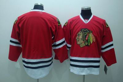 Chicago Blackhawks Jerseys red Blank