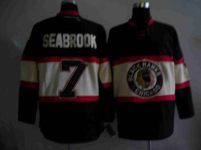 Chicago Blackhawks 7# SEABROOK black