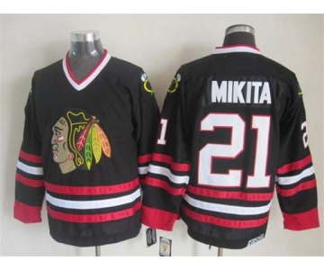 nhl jerseys chicago blackhawks 21 mikita black