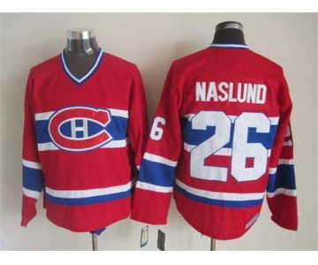 nhl jerseys montreal canadiens 26 naslund red[naslund]