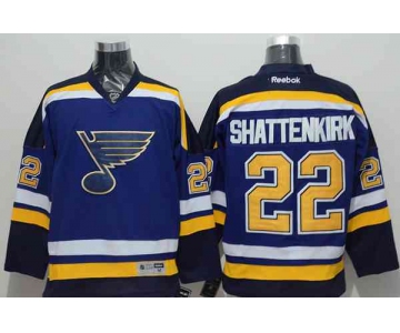 nhl jerseys st. louis blues 22 shattenkirk blue