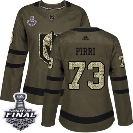 womens brandon pirri vegas golden knights jersey green adidas 73 nhl 2018 stanley cup final authenti