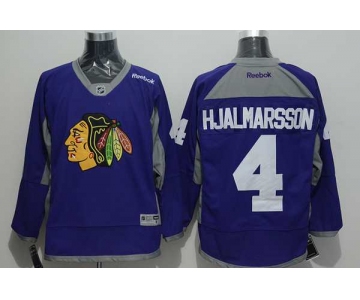 nhl jerseys chicago blackhawks #4 hjalmarsson purple