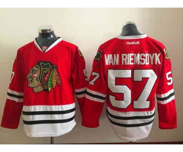 nhl jerseys chicago blackhawks #57 van riemsdyk red