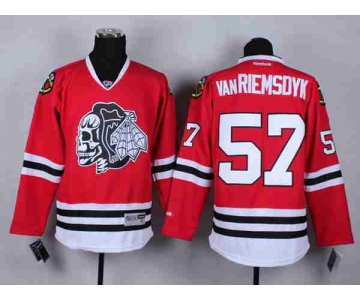 nhl jerseys chicago blackhawks #57 van riemsdyk red-1[the skeleton head]