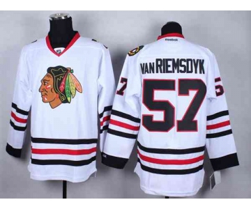 nhl jerseys chicago blackhawks #57 van riemsdyk white