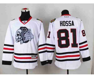 nhl jerseys chicago blackhawks #81 hossa white-1[the skeleton head]