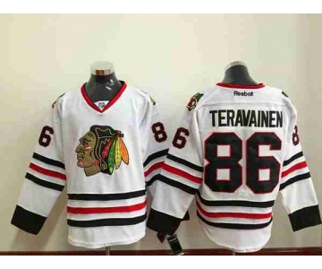 nhl jerseys chicago blackhawks #86 teravainen white