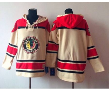 nhl jerseys chicago blackhawks blank red-cream[pullover hooded sweatshirt]