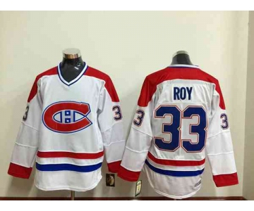 nhl jerseys montreal canadiens #33 roy white