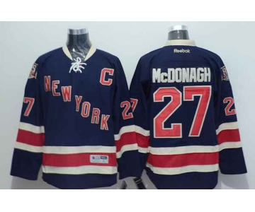 nhl jerseys new york rangers #27 mcdonagh dk.blue[patch C][85th]