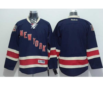 nhl jerseys new york rangers blank dk.blue[85th]