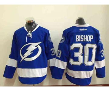 nhl jerseys tampa bay lightning #30 bishop blue