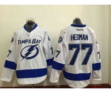 nhl jerseys tampa bay lightning #77 hedman white