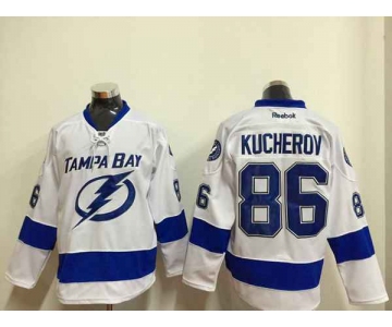 nhl jerseys tampa bay lightning #86 kucherov white