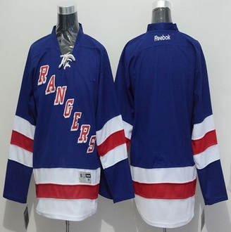 New York Rangers Blank Blue Stitched NHL Jersey