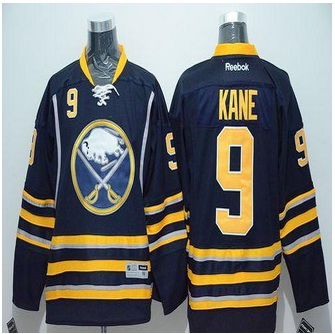 Buffalo Sabres #9 Evander Kane Navy Blue Stitched NHL Jersey