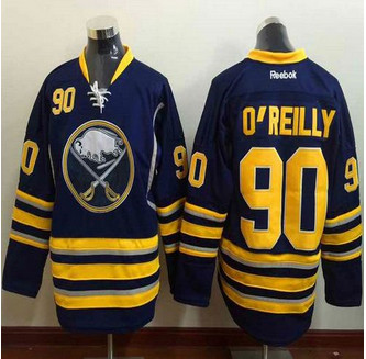 Buffalo Sabres #90 Ryan O'Reilly Navy Blue Home NHL Jersey