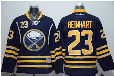 Buffalo Sabres #23 Sam Reinhart Navy Blue Stitched NHL Jersey