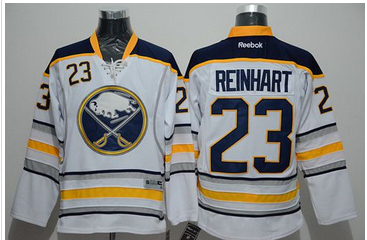 Buffalo Sabres #23 Sam Reinhart White Stitched NHL Jersey