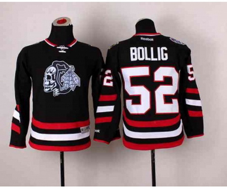 youth nhl jerseys chicago blackhawks #52 bollig black-1[2014 new stadium][the skeleton head]