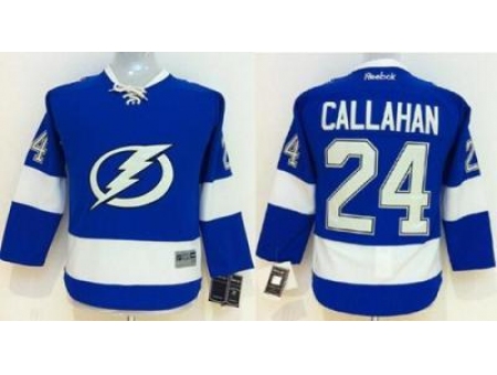 Women Tampa Bay Lightning #24 Ryan Callahan Blue NHL Jersey