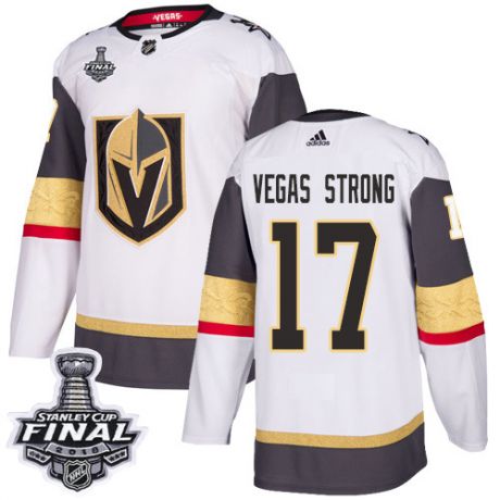 womens vegas strong vegas golden knights jersey white adidas 17 nhl away 2018 stanley cup final auth