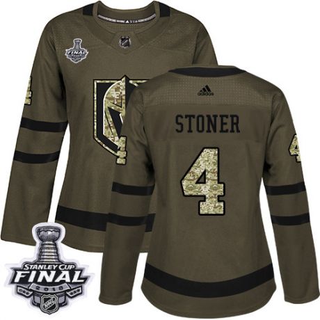 womens clayton stoner vegas golden knights jersey green adidas 4 nhl 2018 stanley cup final authenti