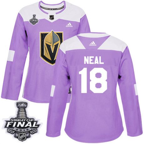 womens james neal vegas golden knights jersey purple adidas 18 nhl 2018 stanley cup final authentic 