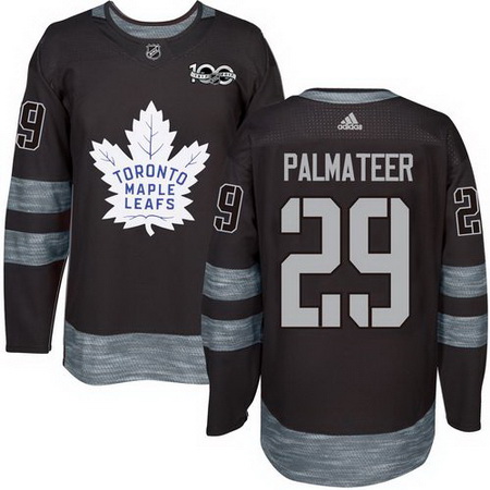 Maple Leafs #29 Mike Palmateer Black 1917 2017 100th Anniversary
