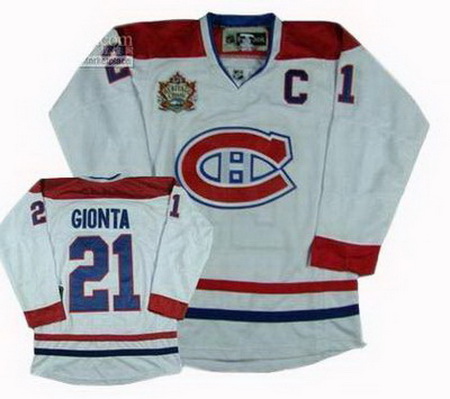 Youth KIDS Montreal Canadiens #21 Brian Gionta 2011 Heritage Classic Jersey white