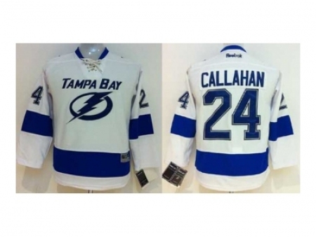 Youth NHL Jerseys Tampa Bay Lightning #24 Callahan white