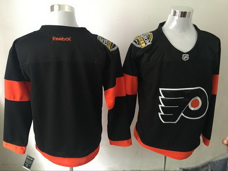 Flyers Blank Black Reebok Jersey