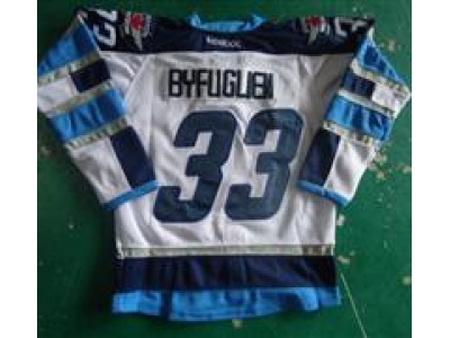 Youth NHL jerseys Winnipeg Jets #33 BYFUGLIEN white