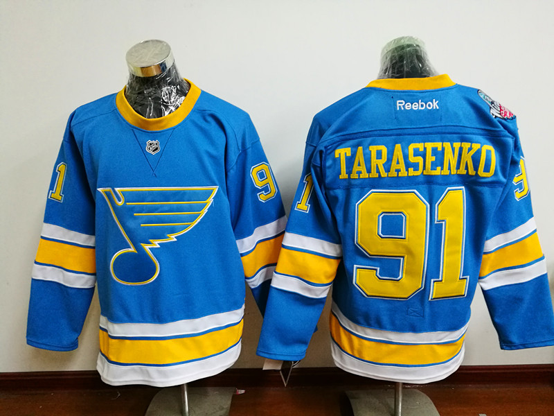 Blues #91 Vladimir Tarasenko Light Blue 2017 Winter Classic Stitched Mens NHL Jersey