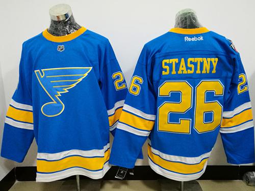 Blues #26 Paul Stastny Light Blue 2017 Winter Classic Stitched NHL Jersey