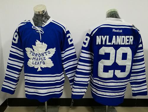 Maple Leafs #29 William Nylander Blue 2014 Winter Classic Stitched NHL Jersey